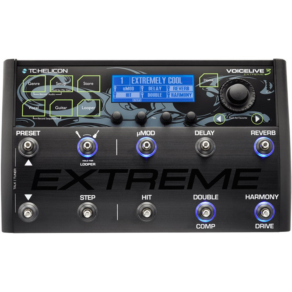 TC-Helicon VoiceLive 3 Extreme Guitar and Vocal Effects Processor